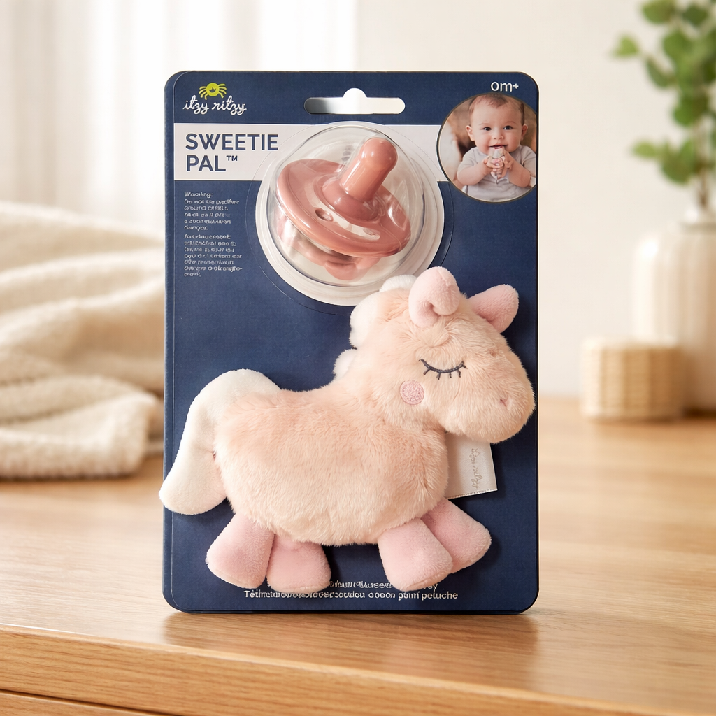 Itzy Ritzy Sweetie Pal™ Plush & Pacifier $14