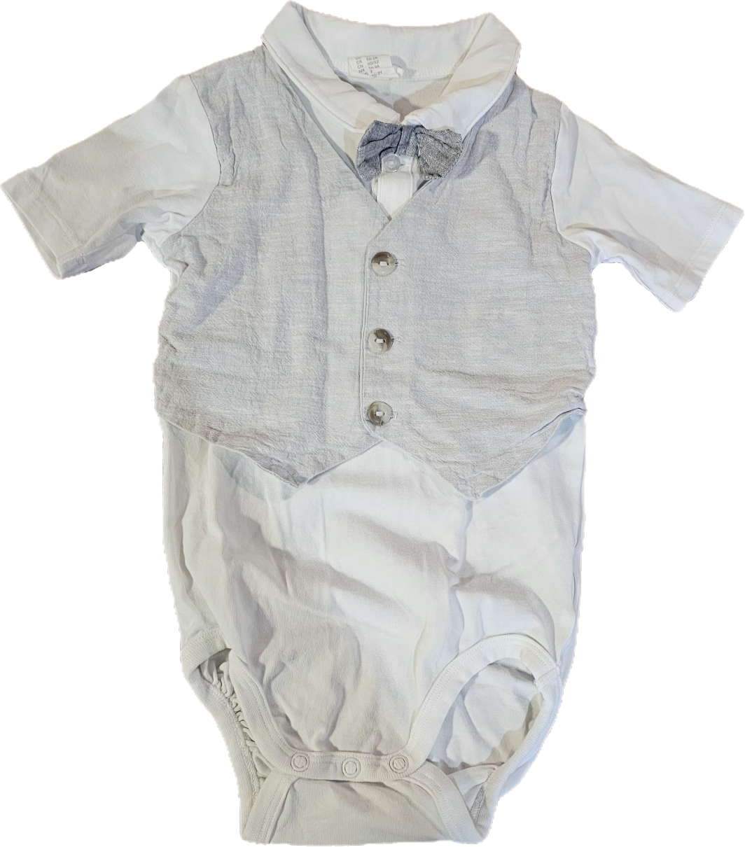 H&M Dress Shirt Onesie 2T $8.00