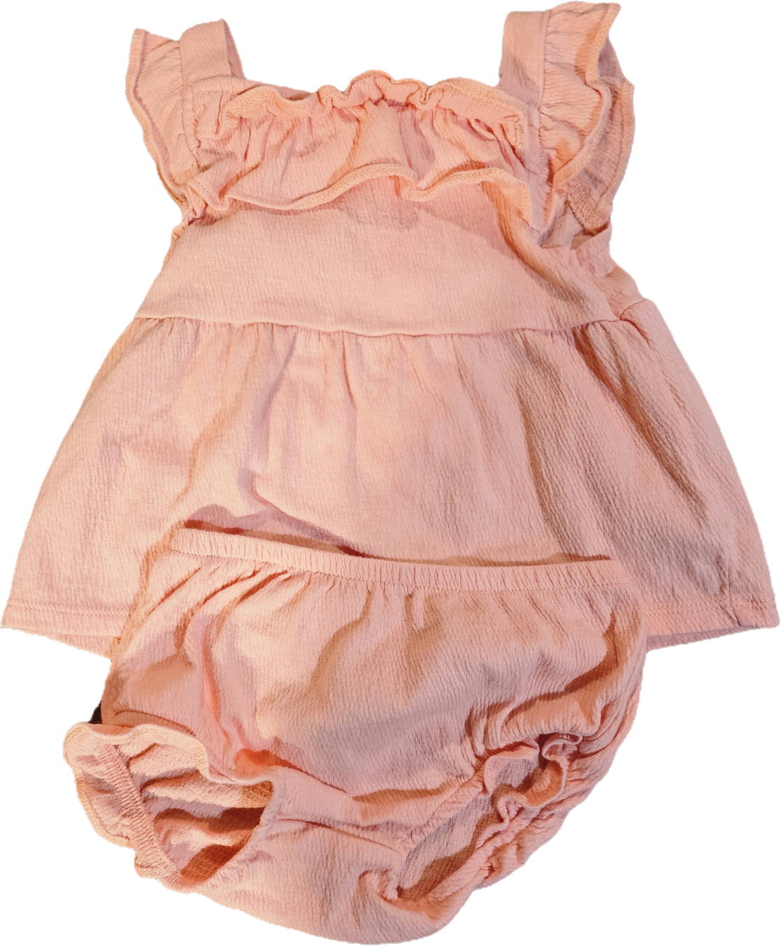 Two Piece Summer Outfit Dress and Shorts