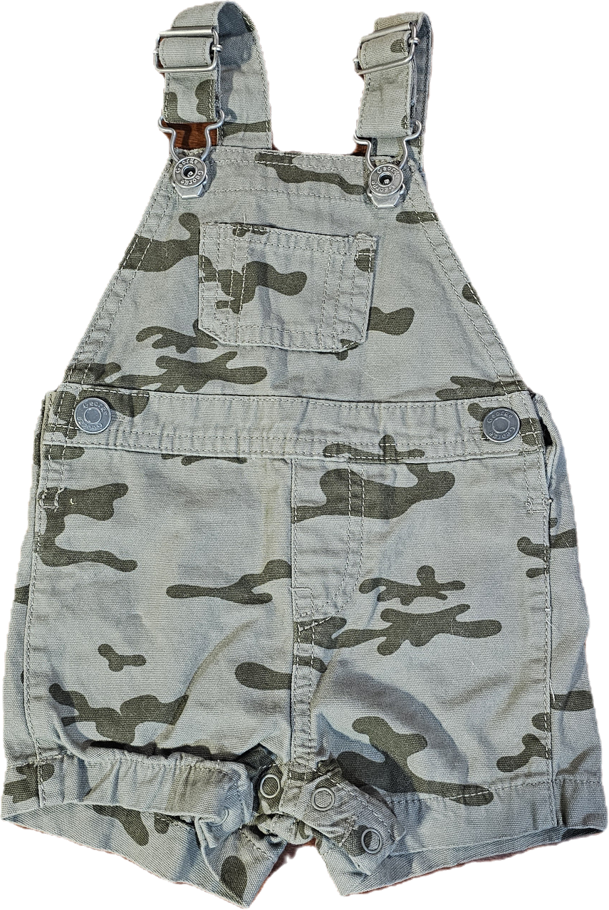 George Overall Shorts 3-6m