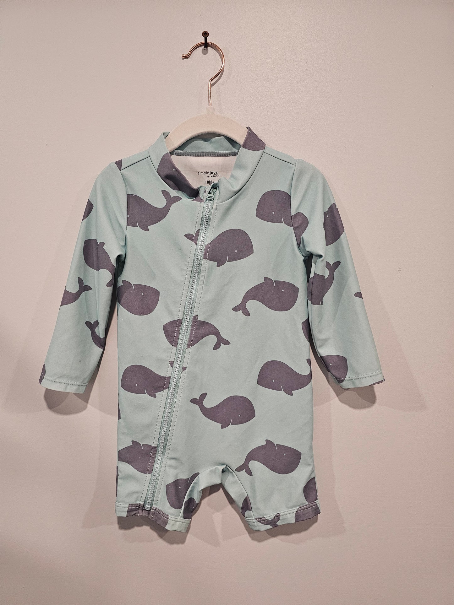 Carter's Swim Suit Whales Size 18m