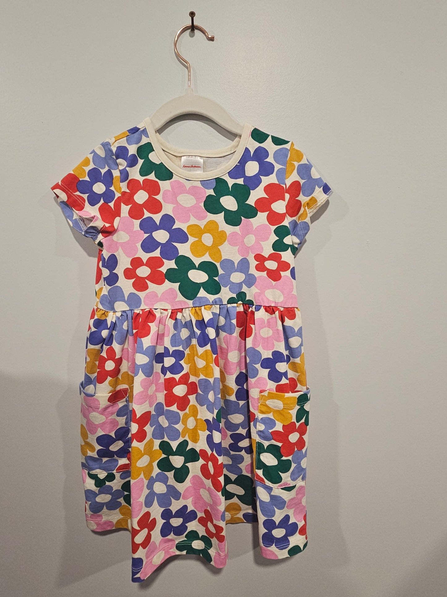 Hannah Anderson Dress Floral 5T