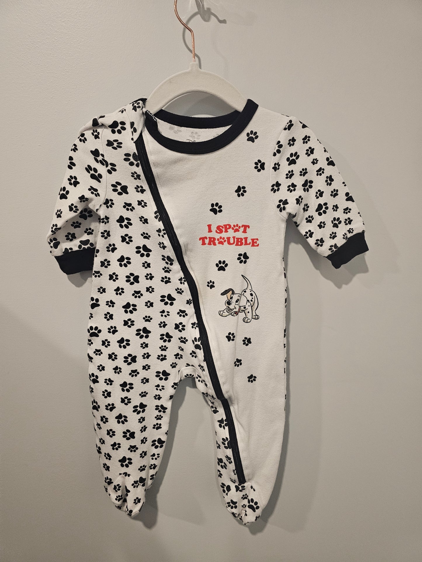 Disney Baby 101 Dalmatians Sleeper 9m