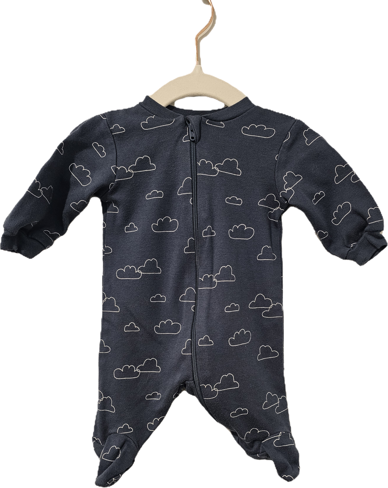George Sleeper Navy with Clouds NB