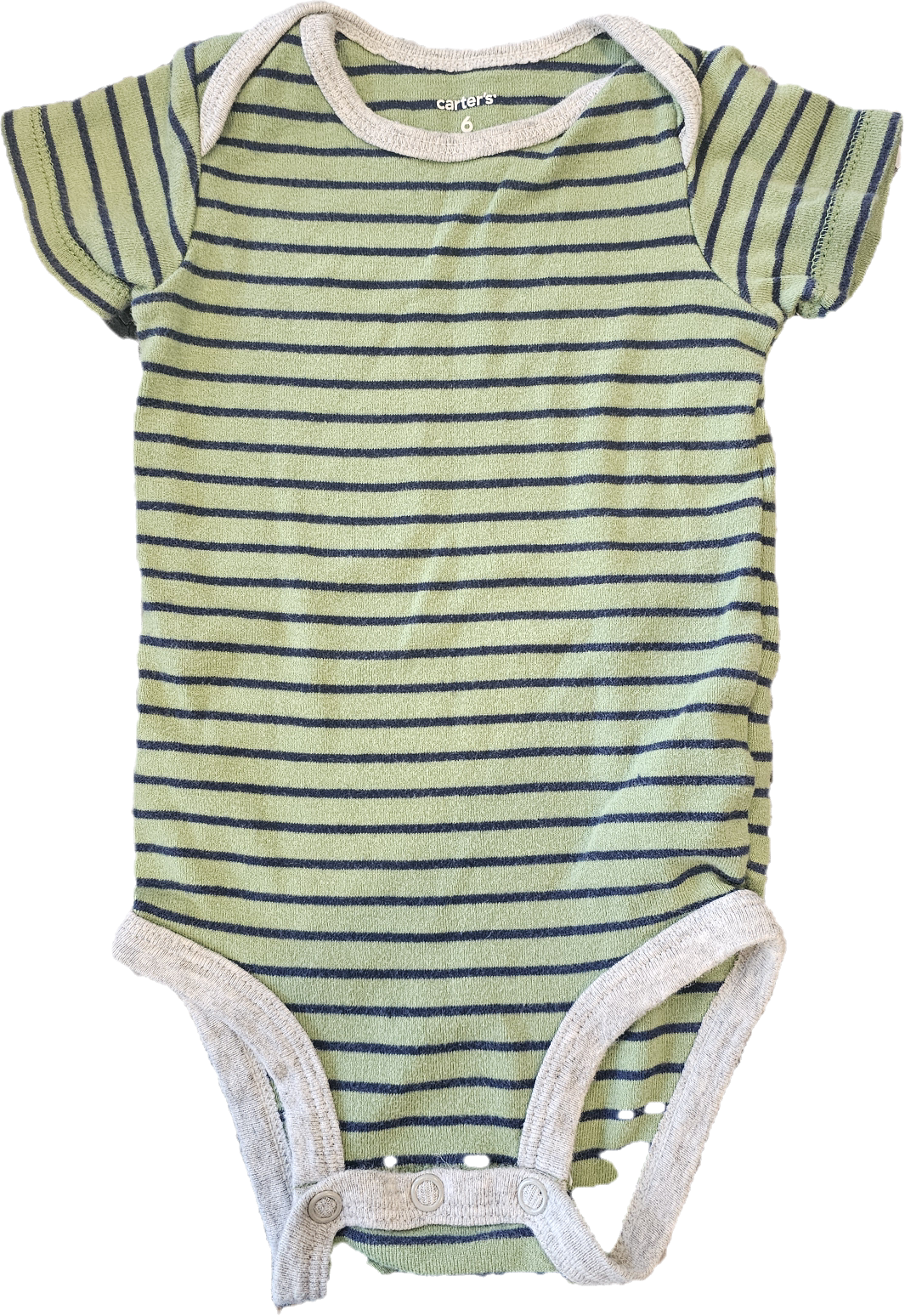 Carter's Striped Onesie 6m