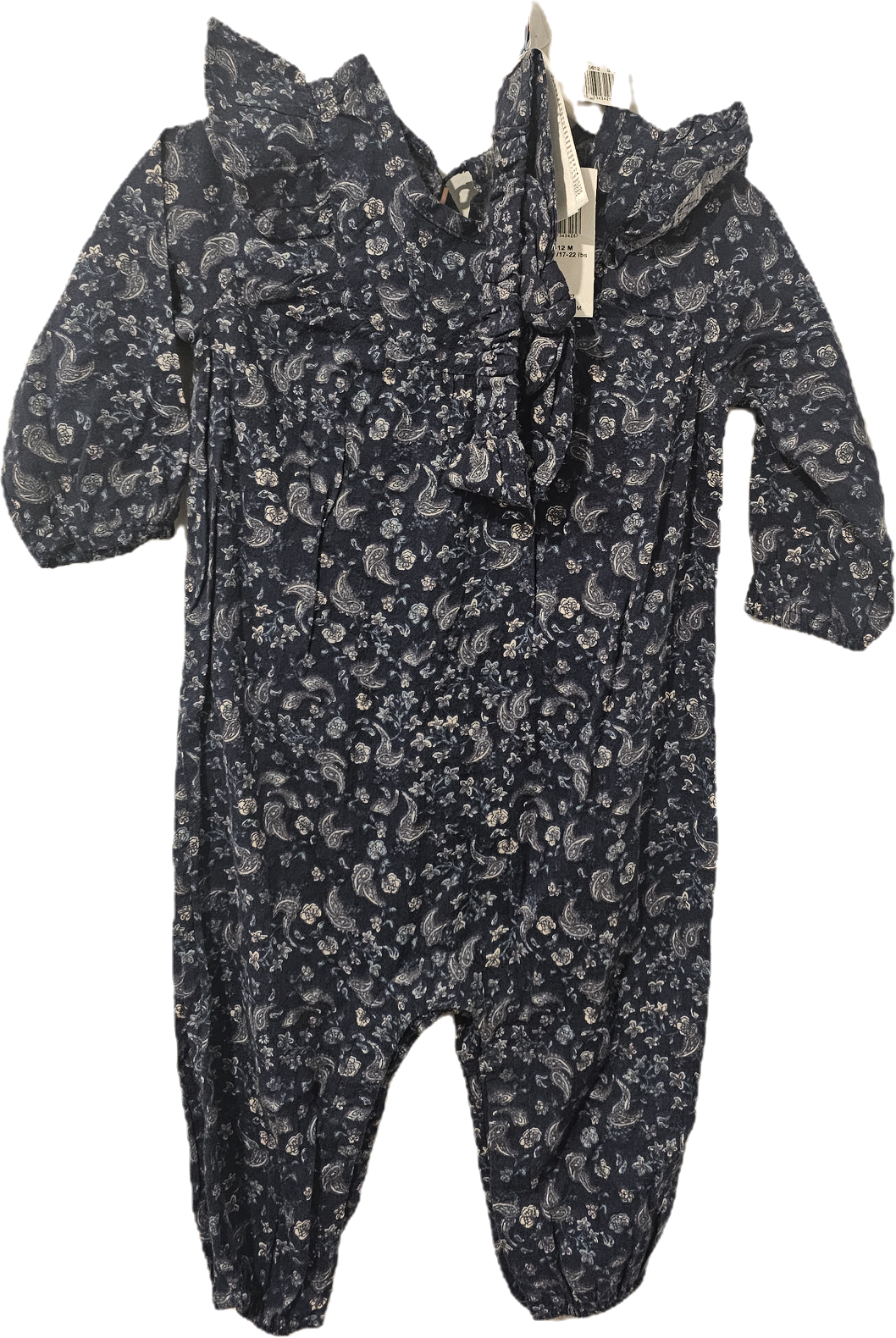 Old Navy NWT Full Piece Romper with Headband 6-12m
