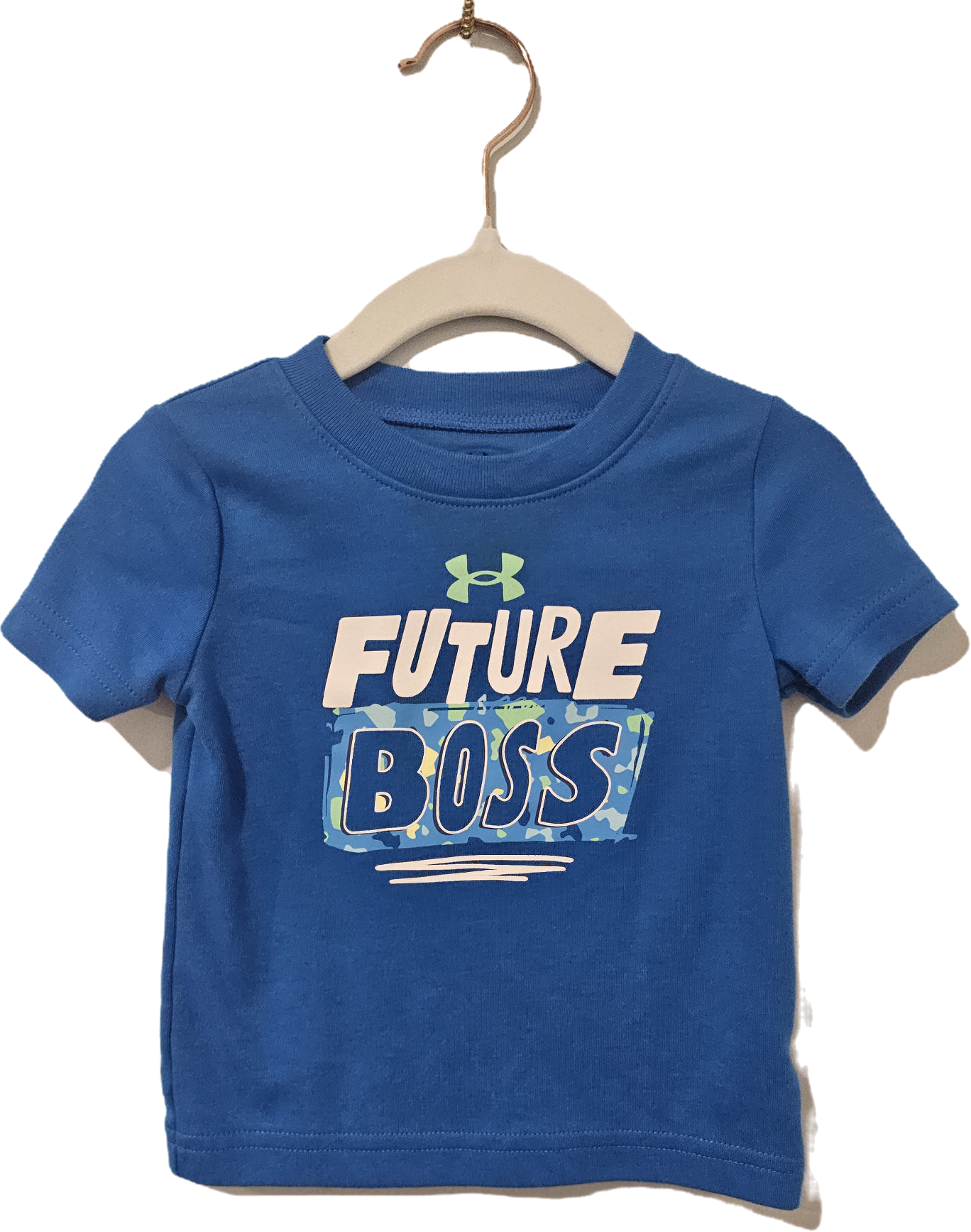 Under Armour Future Boss T Shirt Blue 12m