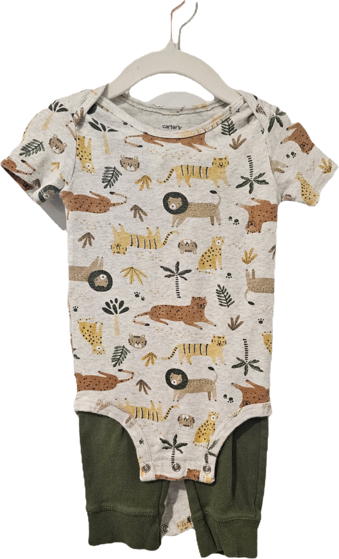 Carter's Two Piece Pants and Onesie 18m