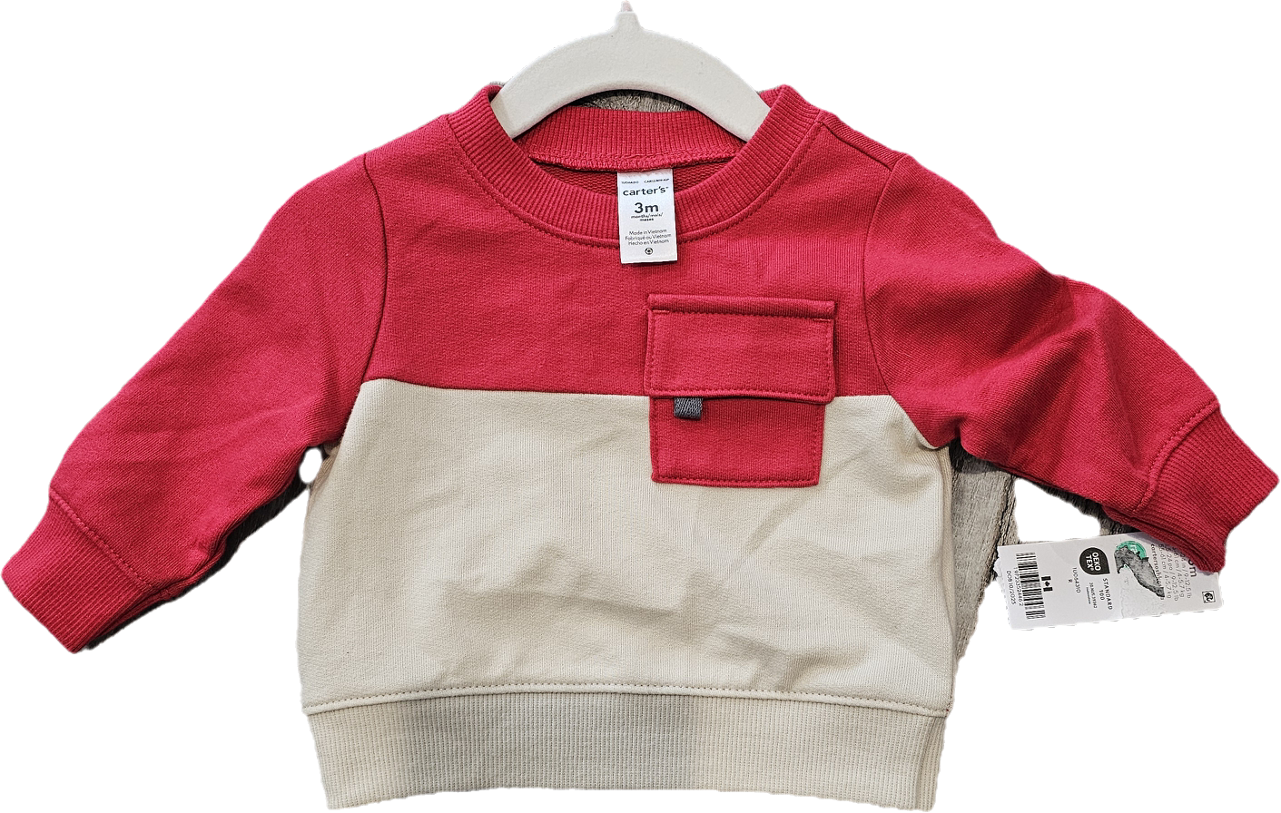Carter's Red Sweatshirt 3m