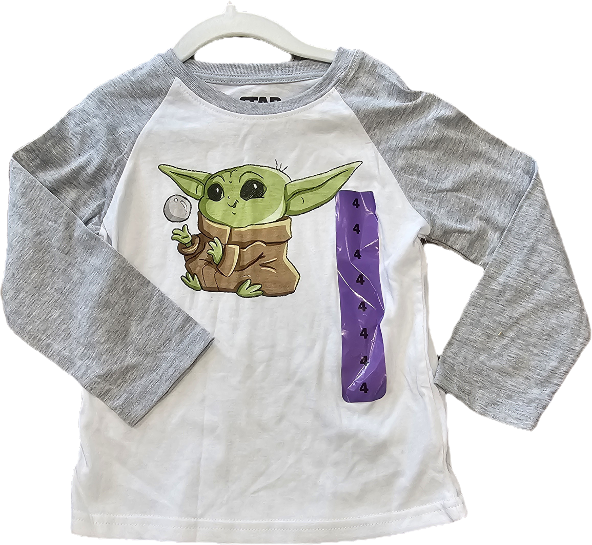 Star Wars T Shirt Size 4T NWT