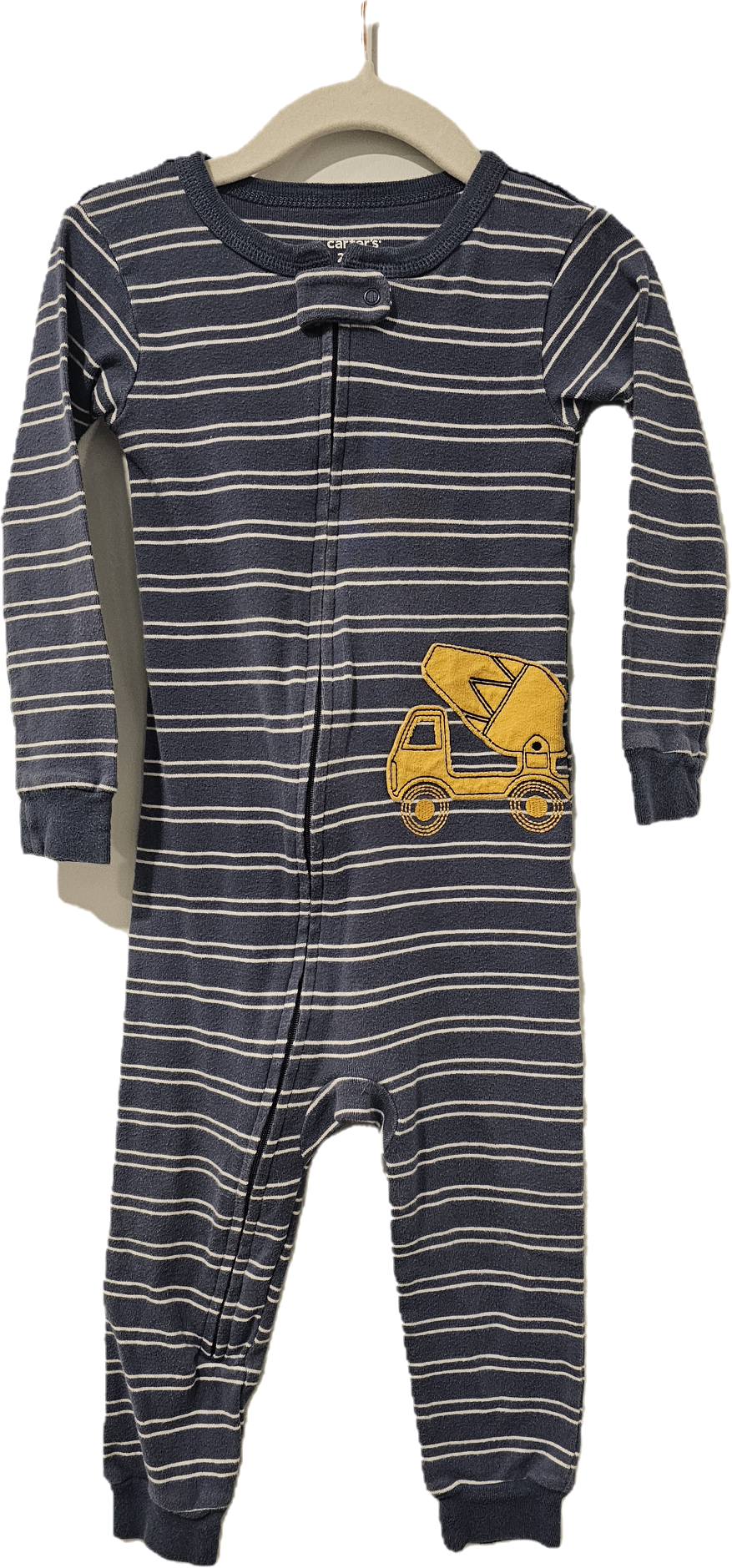 Carter's Sleeper Striped Blue 2T