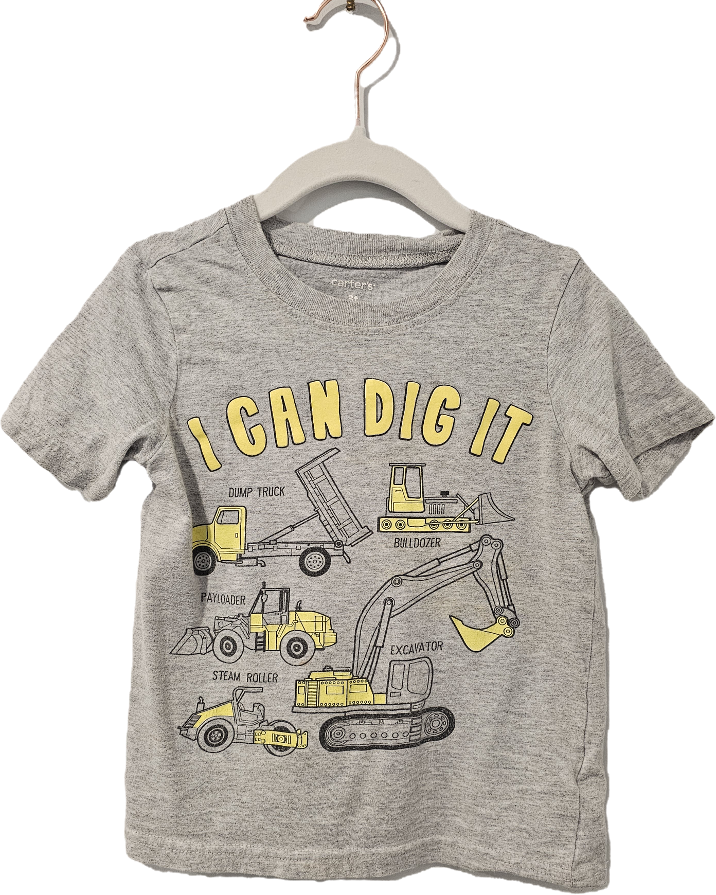 Carter's T Shirt Trucks 3T