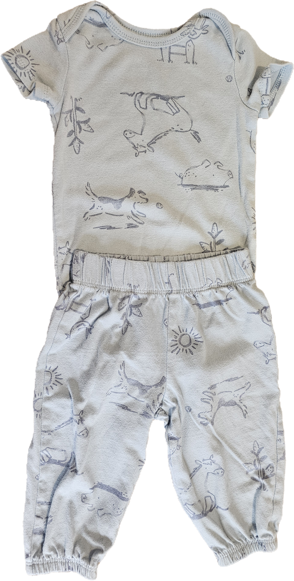 Carter's Barnyard Onesie and Pants 6m