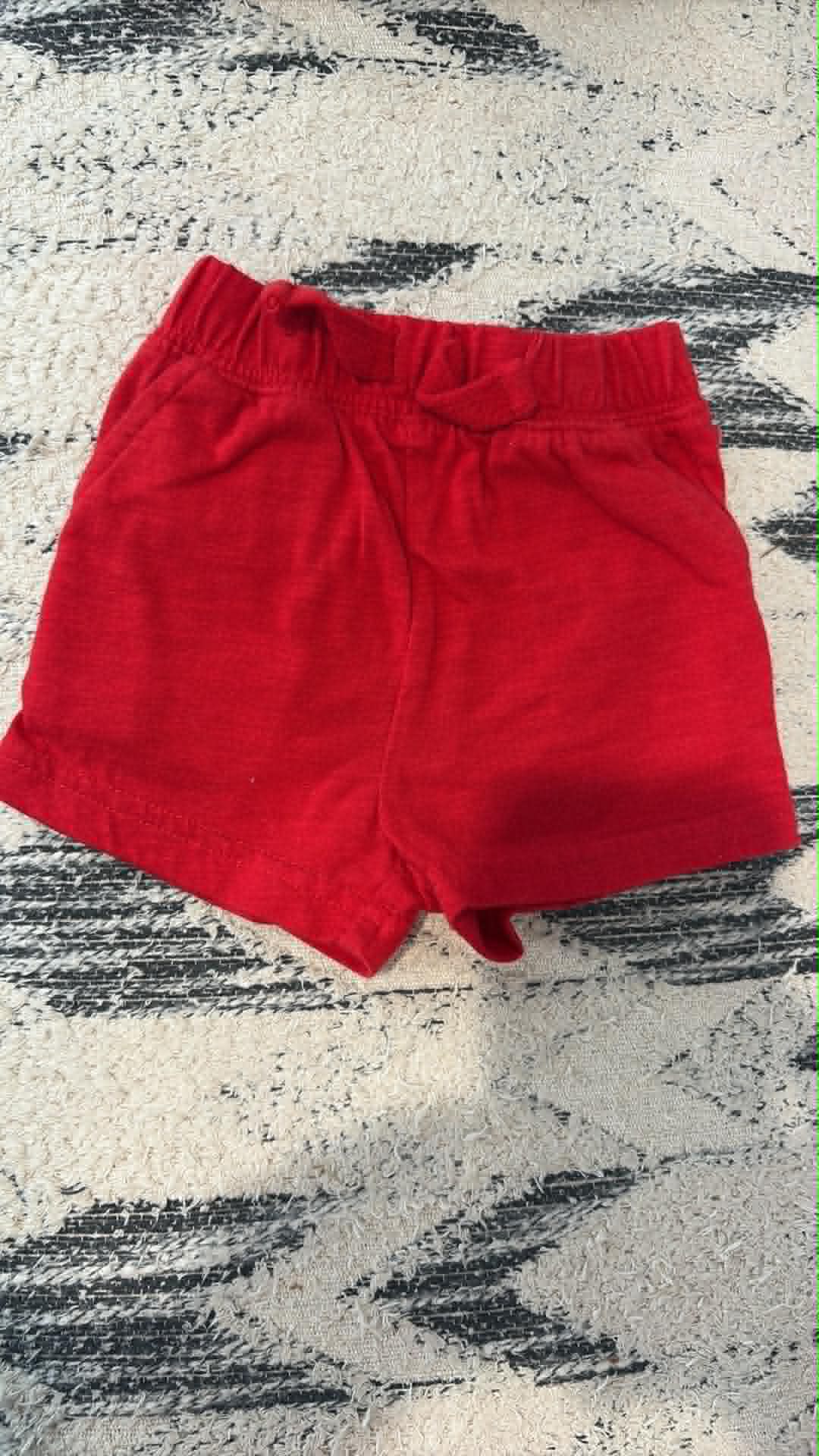 George Red Shorts