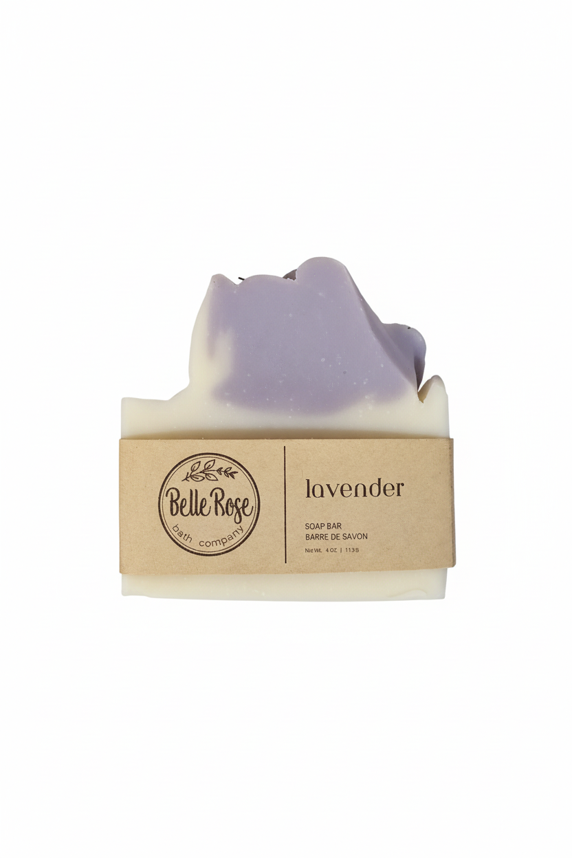 BellaRose Bath Company Soap Bar Lavender $9