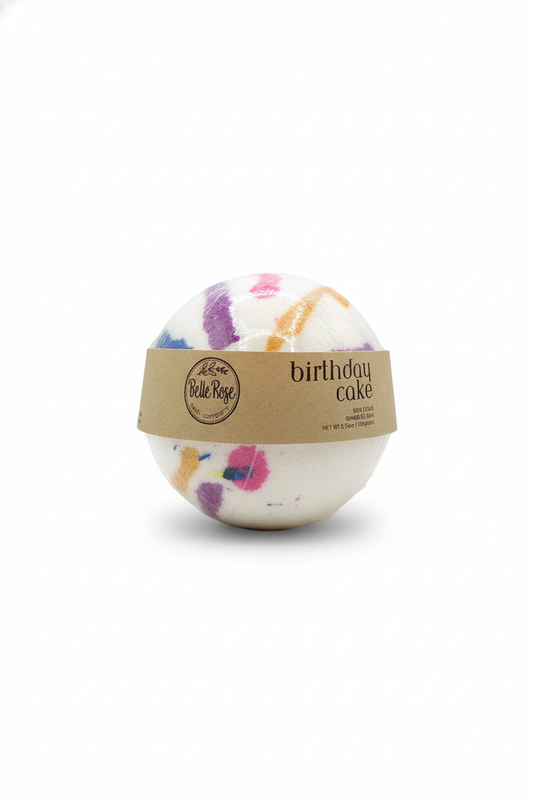 Bella Rose Bath Company Bath Bomb Birthday Cake $8