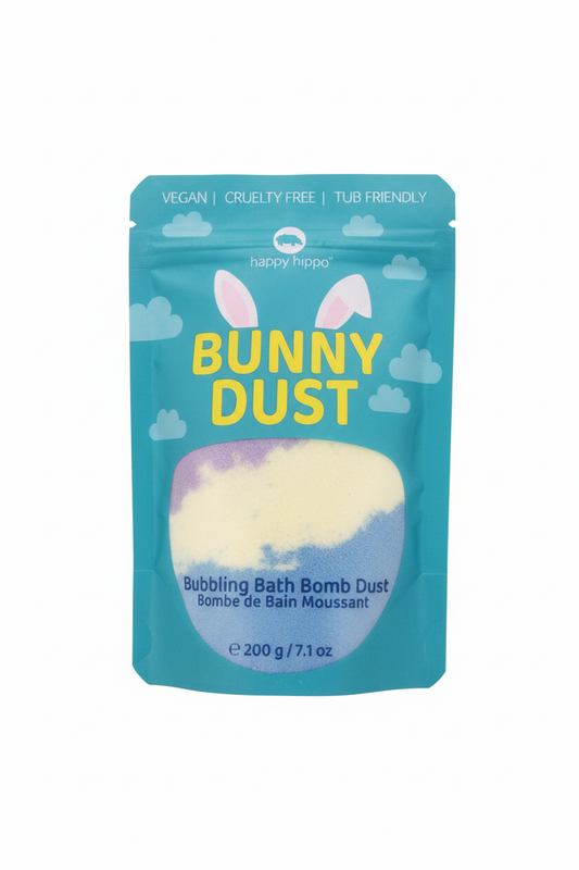 Happy Hippo Bath Bubble Bomb Dust - Bunny $8
