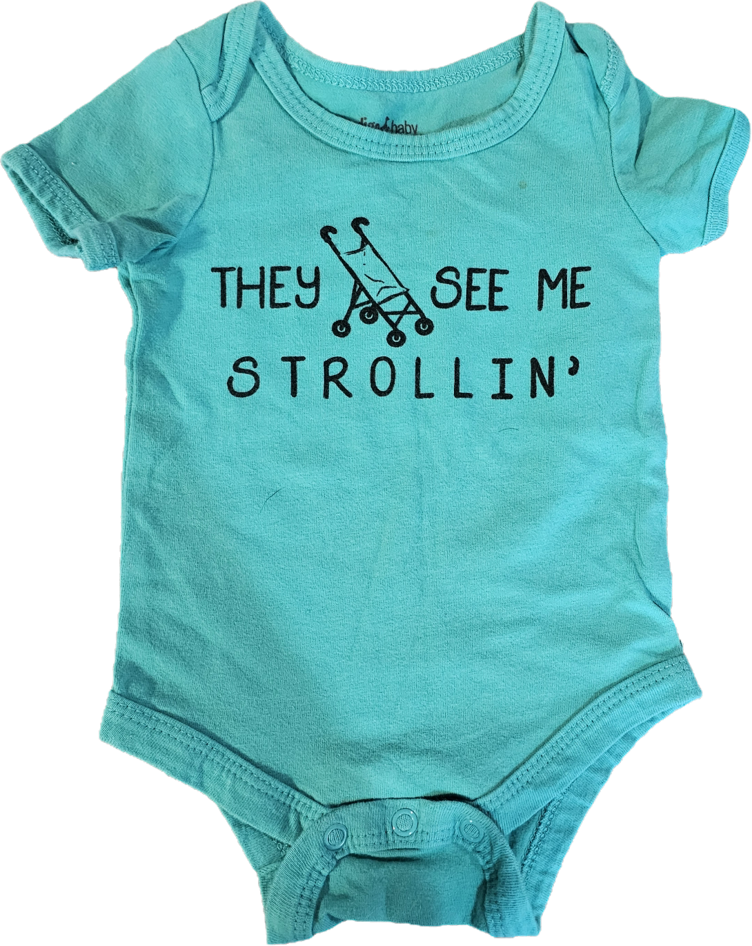 Indigo Baby Onesie 0-3mth $5.00