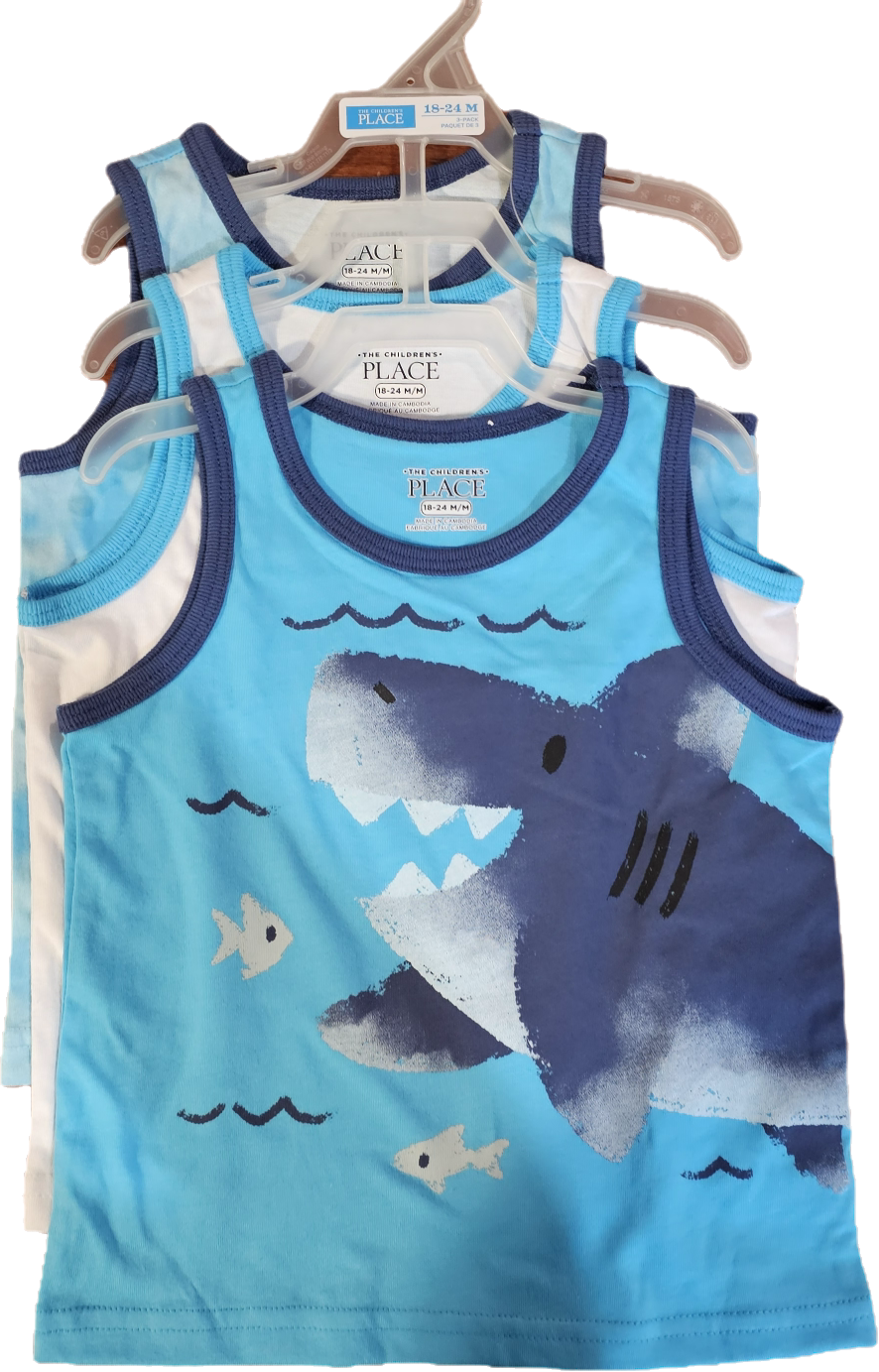 New The Children's Place Tank Tops 3 Piece Set 18-24 mth $18.00