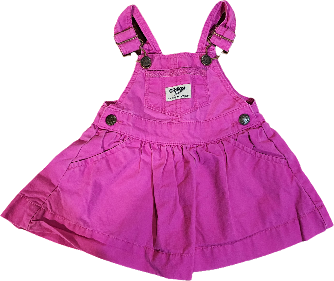Osh Kosh B'Gosh Overall Dress 6m $14