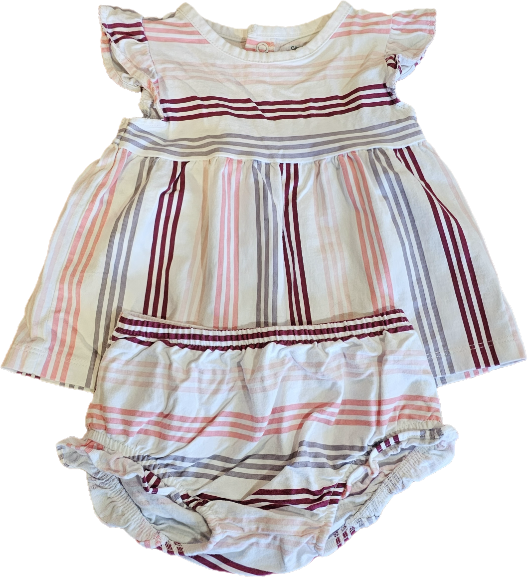 Carter's 2 Pc Summer Romper Set 12m $8.00