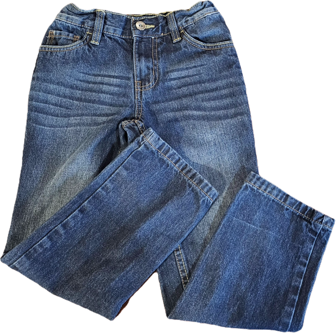 Boys George Straight Cut Denim 7yr $10