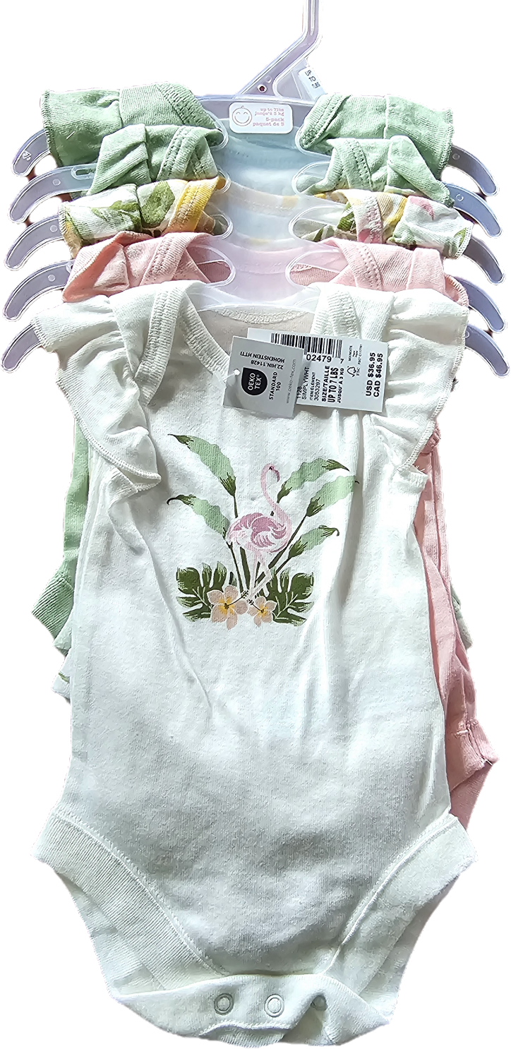 5 Pack of NEW Onesies