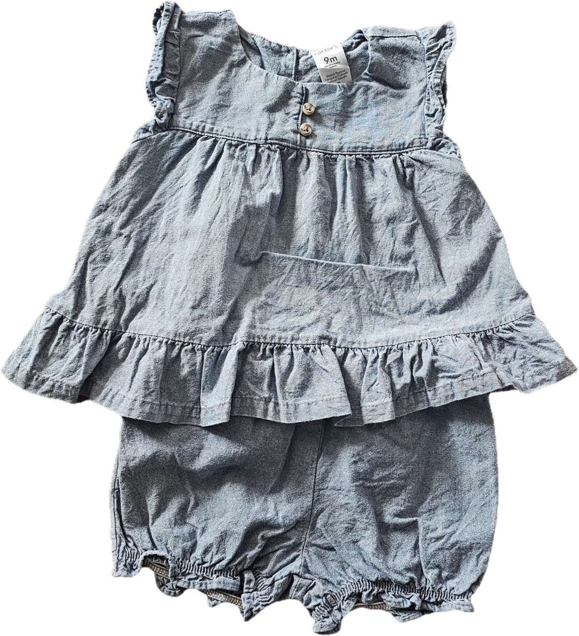Romper and Diaper Cover