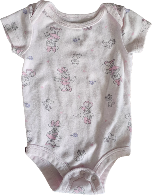 Minnie Mouse Onesie 0-3m