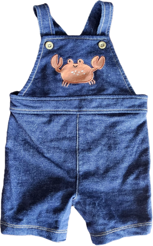 Overall Shorts