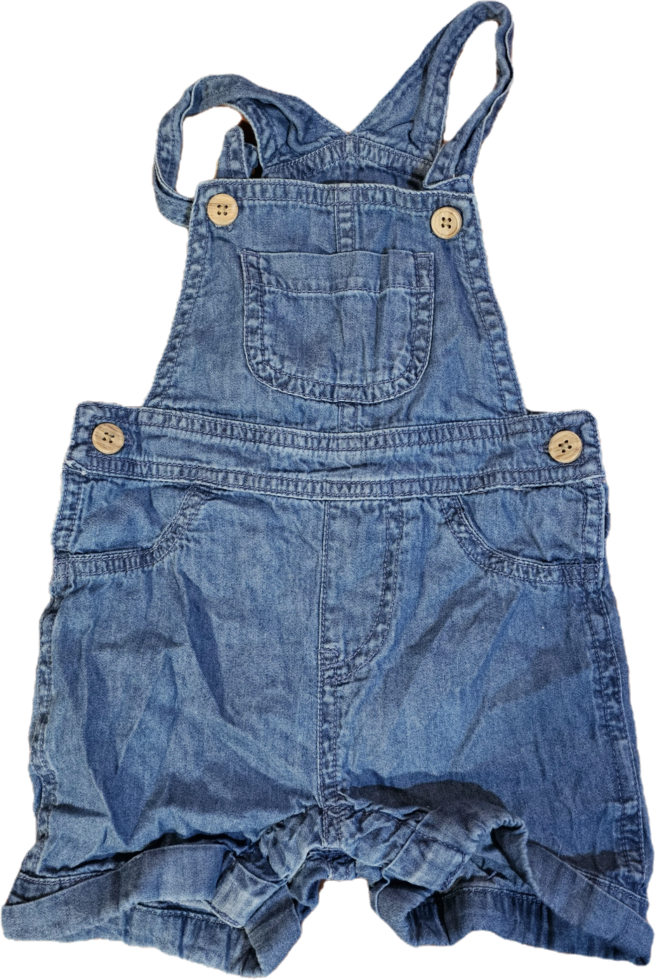 Overall Shorts