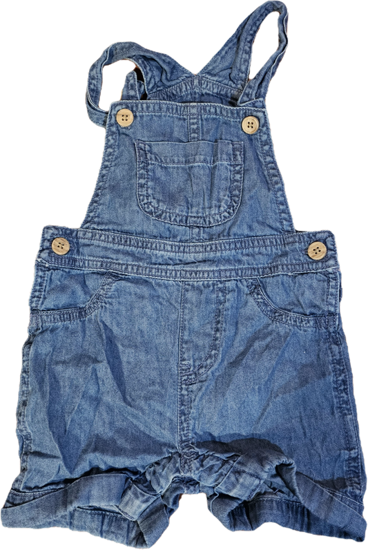 Overall Shorts