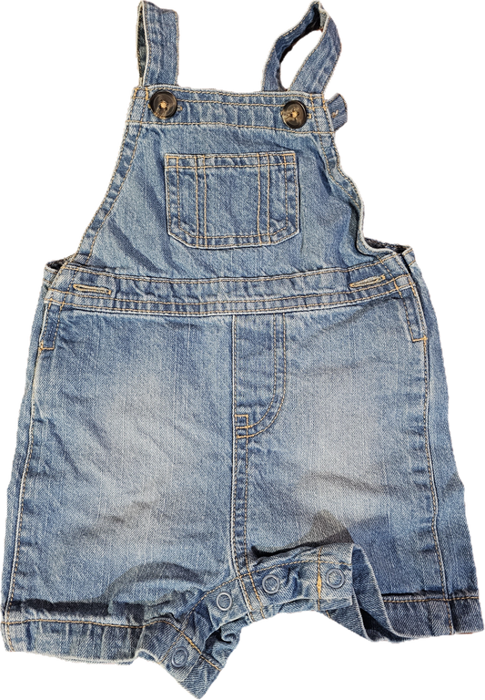 George Overall Shorts 6-12m