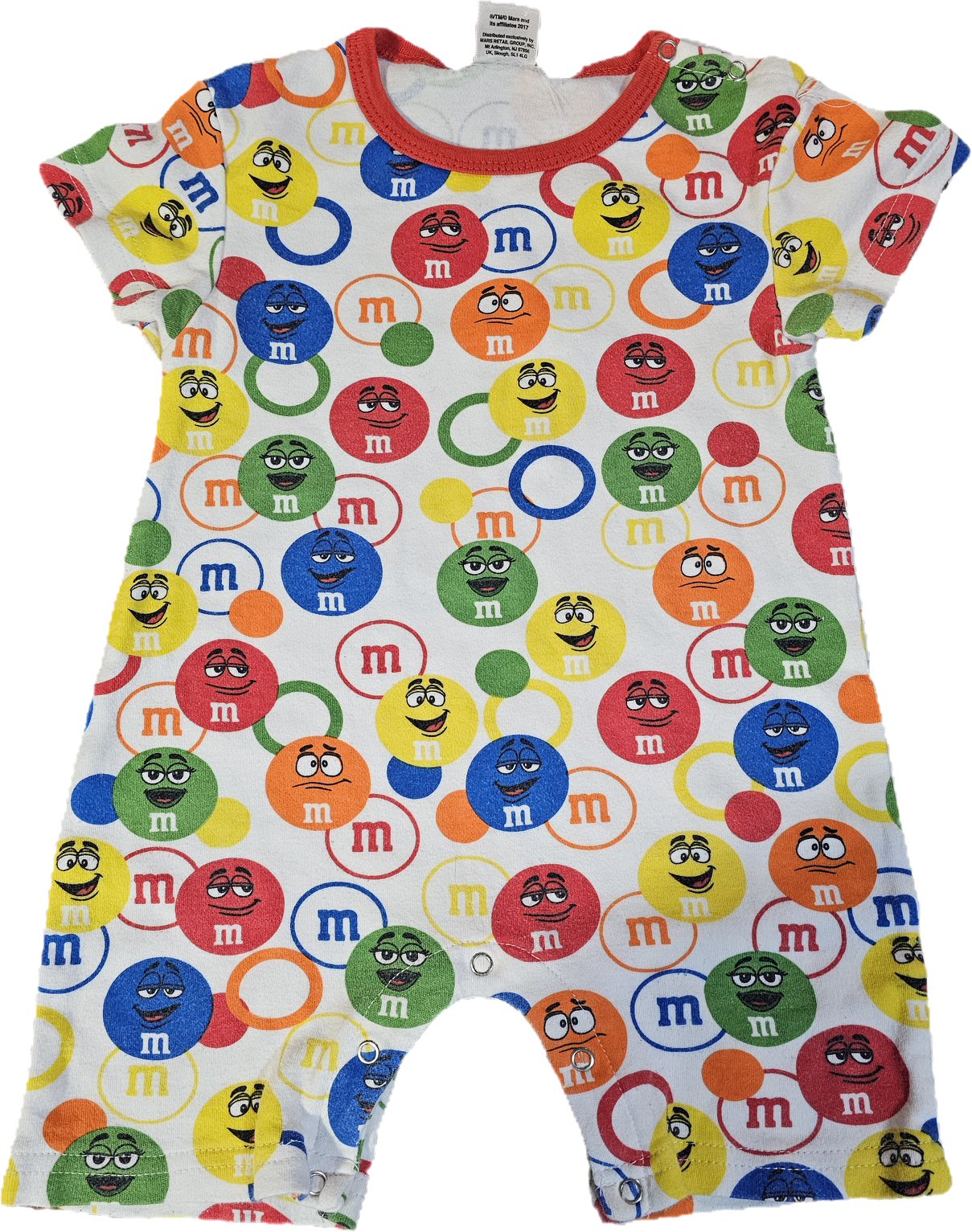 M&M Romper 12-18m
