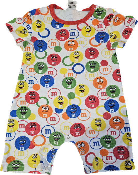 M&M Romper 12-18m