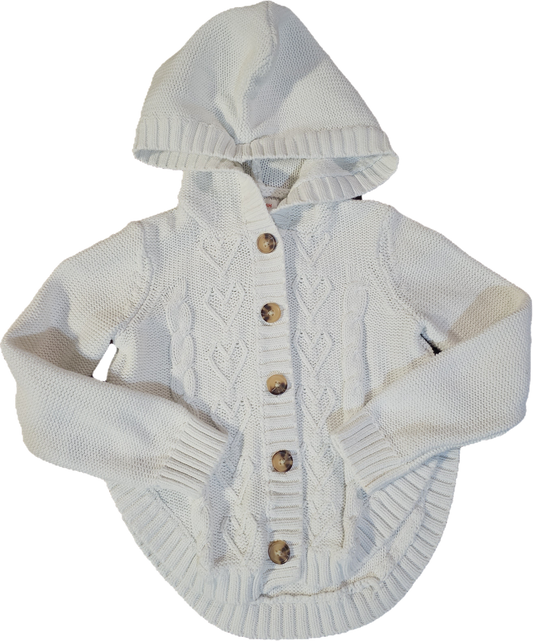 Joe Fresh White Sweater 18-24m