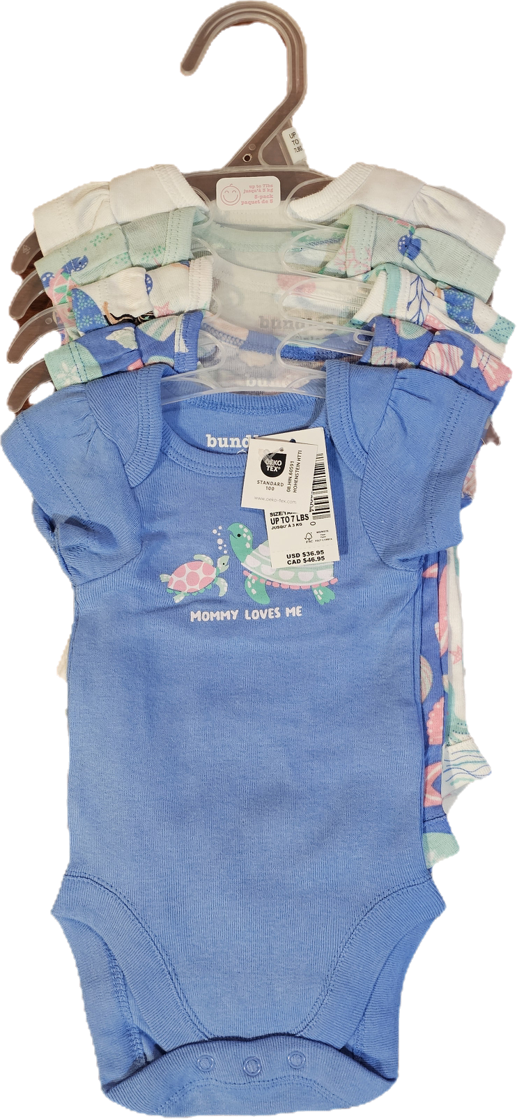 NEW Carter's 5 Pc Onesies NB