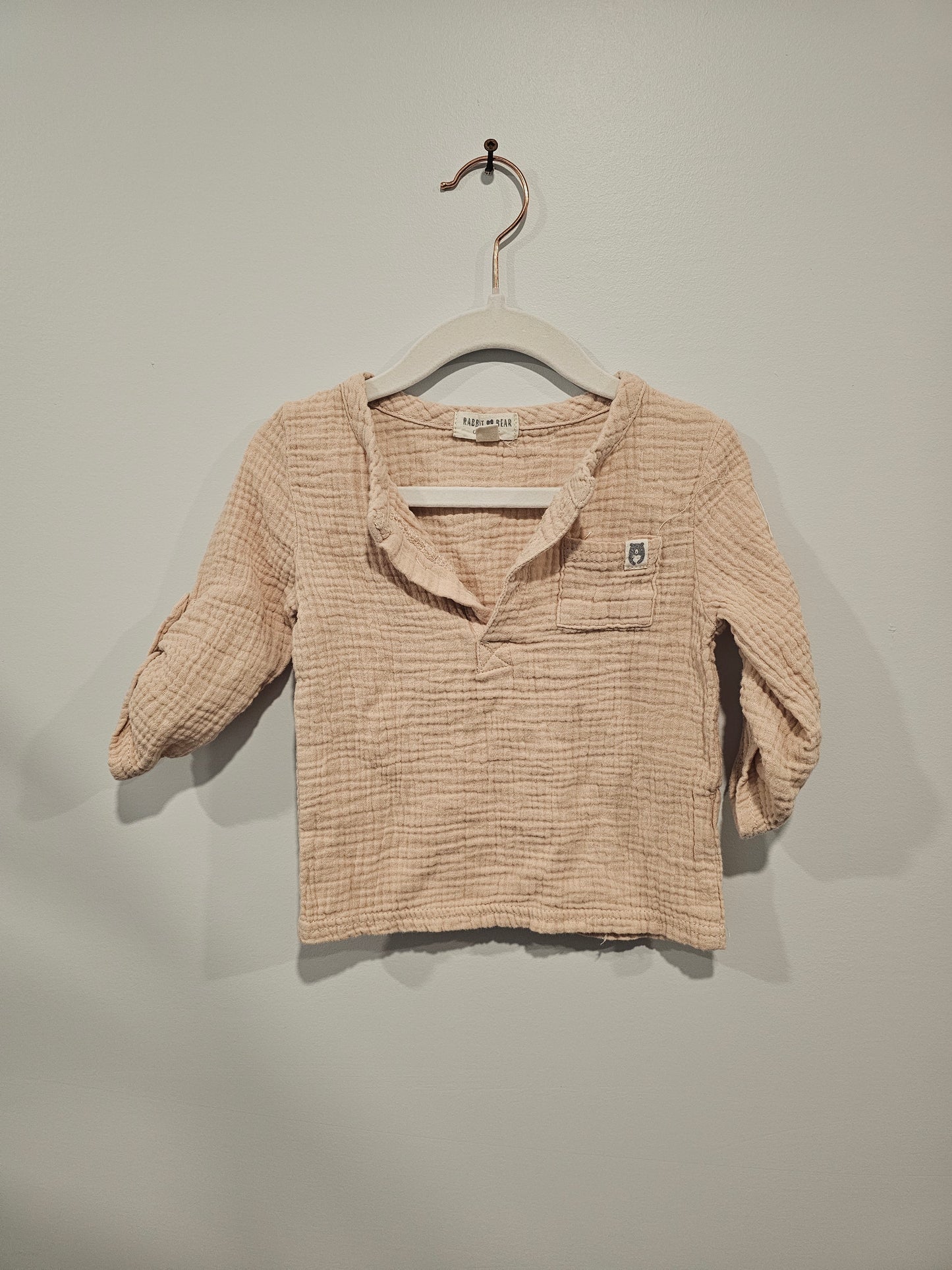 Rabbit + Bear Shirt Size 2T