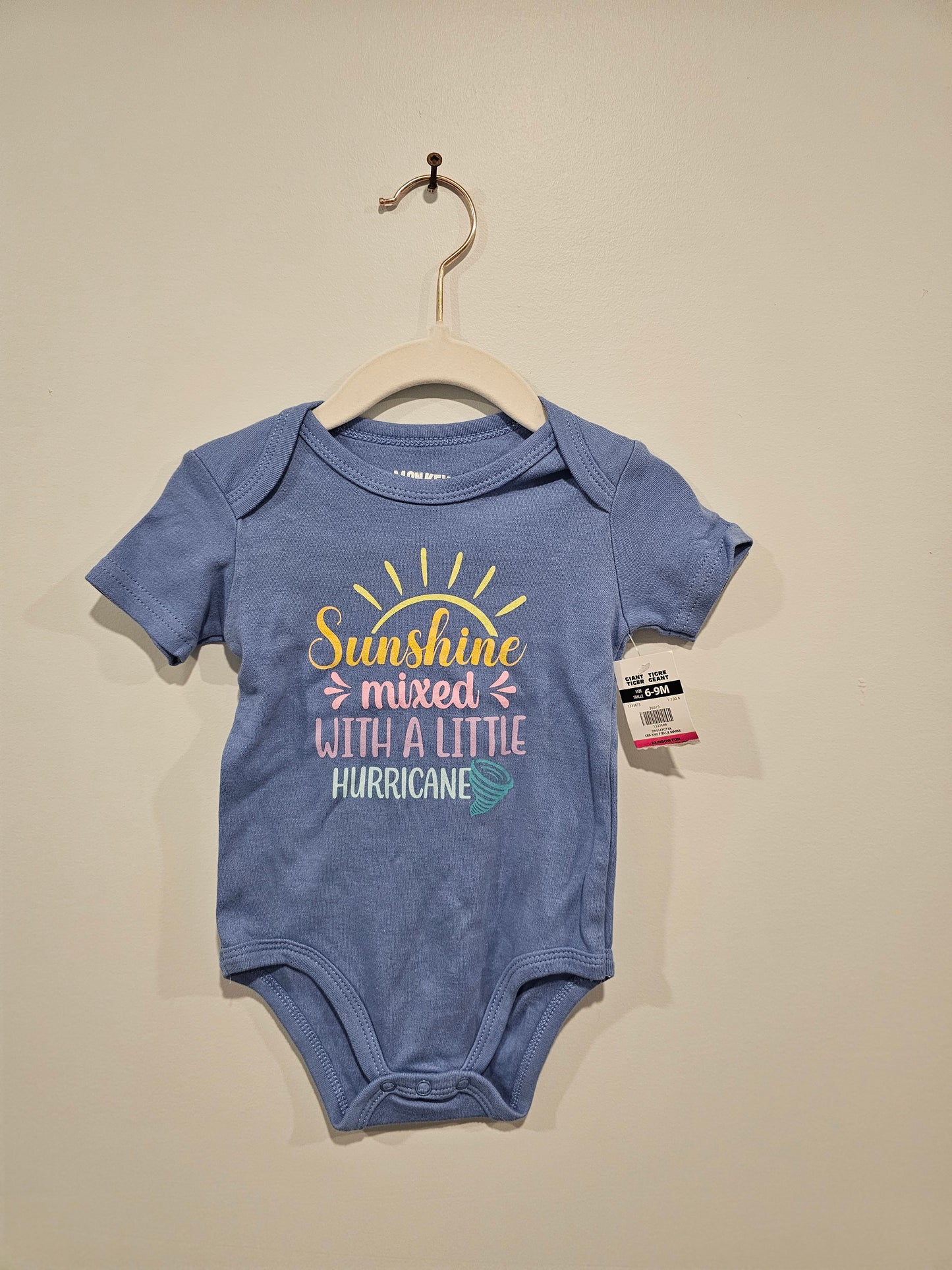 New Onesie Sunshine 6-9m