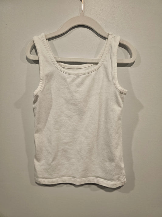 Old Navy White Tank Top 6-7