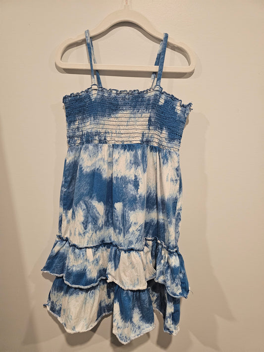 The Children's Place Sundress Bl and Wh 7-8