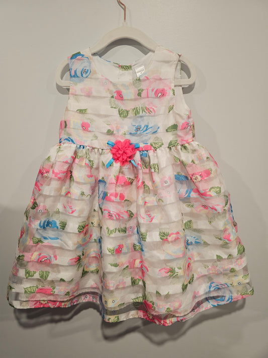 Dress George Floral 4T