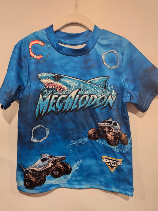Monster Jam Megaladon Shirt 4T