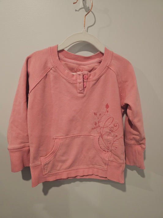 Joe Pink Sweatshirt 3T