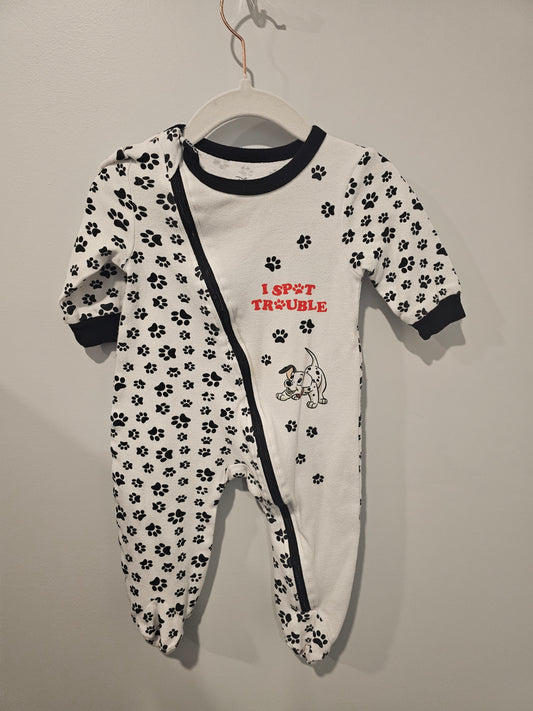 Disney Baby 101 Dalmatians Sleeper 9m