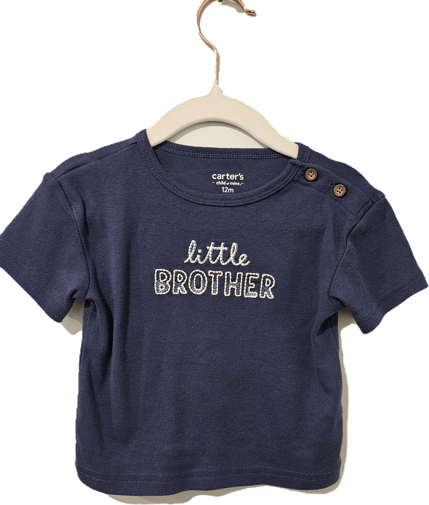 Carter's T Shirt Little Brother 12m