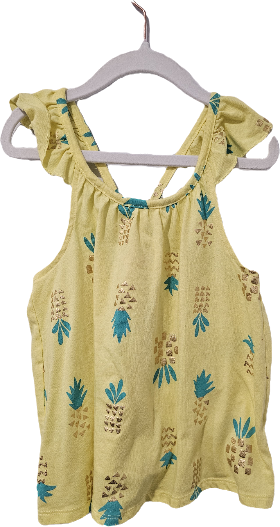 Cat & Jack Summer Top Pineapples 5T