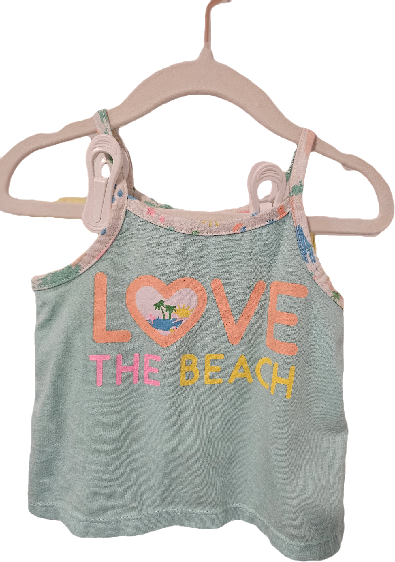 Two Piece Pajamas Love The Beach 18m