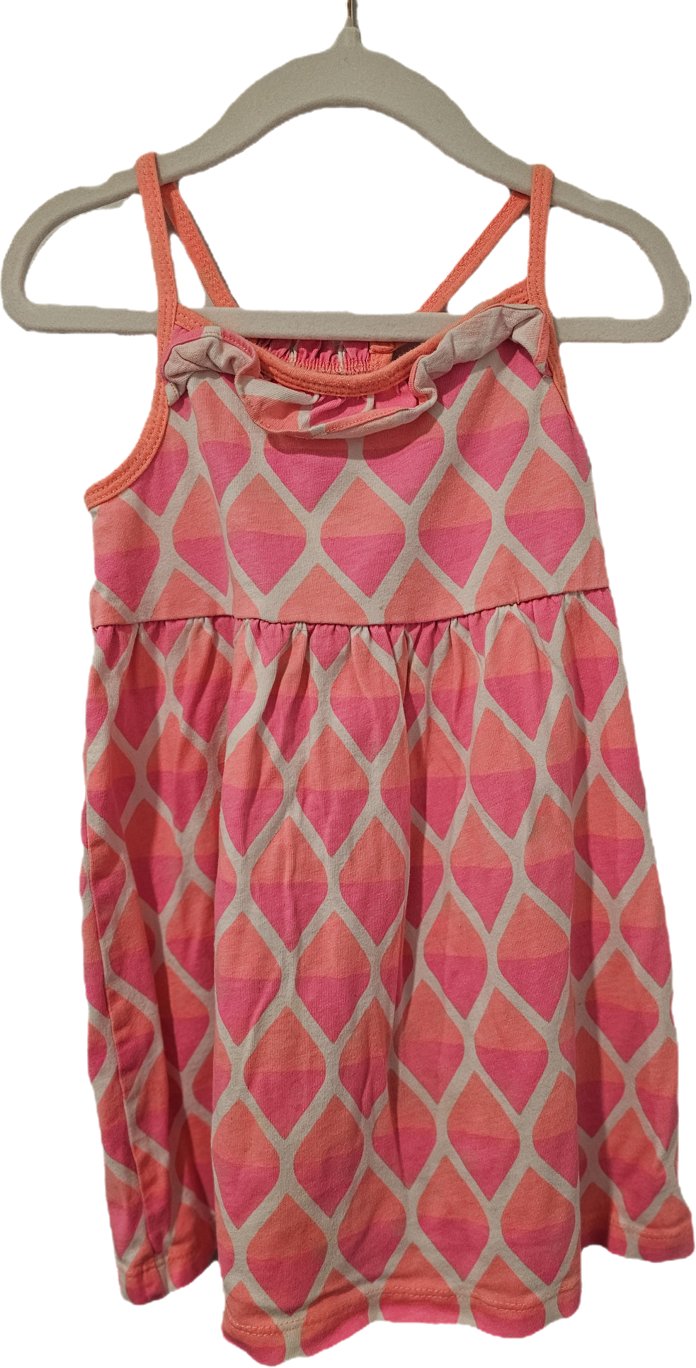Carter's Summer DRess Pink Diamonds Size 2
