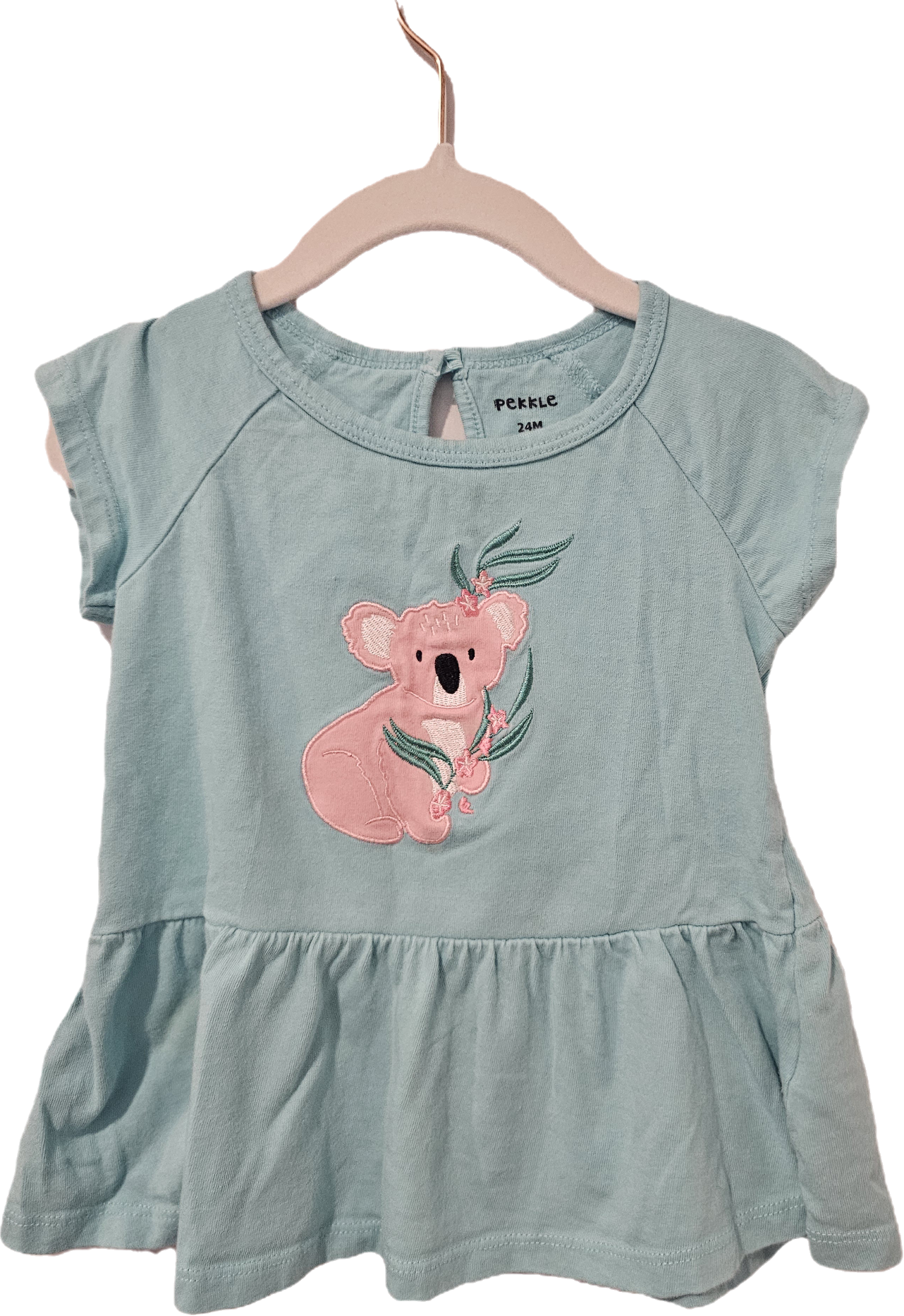 Pekkle Summer Top with Koala Bear 24m